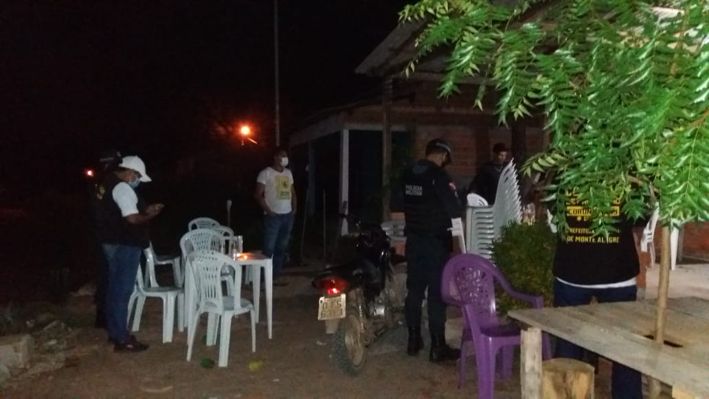 Continua a fiscalização da Vigilância Sanitária com o apoio da PMPA para fazer cumprir os decretos estaduais e municipais na Cidade de Monte Alegre