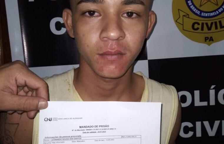 POLÍCIA PRENDE O REI DO TERÇADO EM ALENQUER NO OESTE DO PARÁ